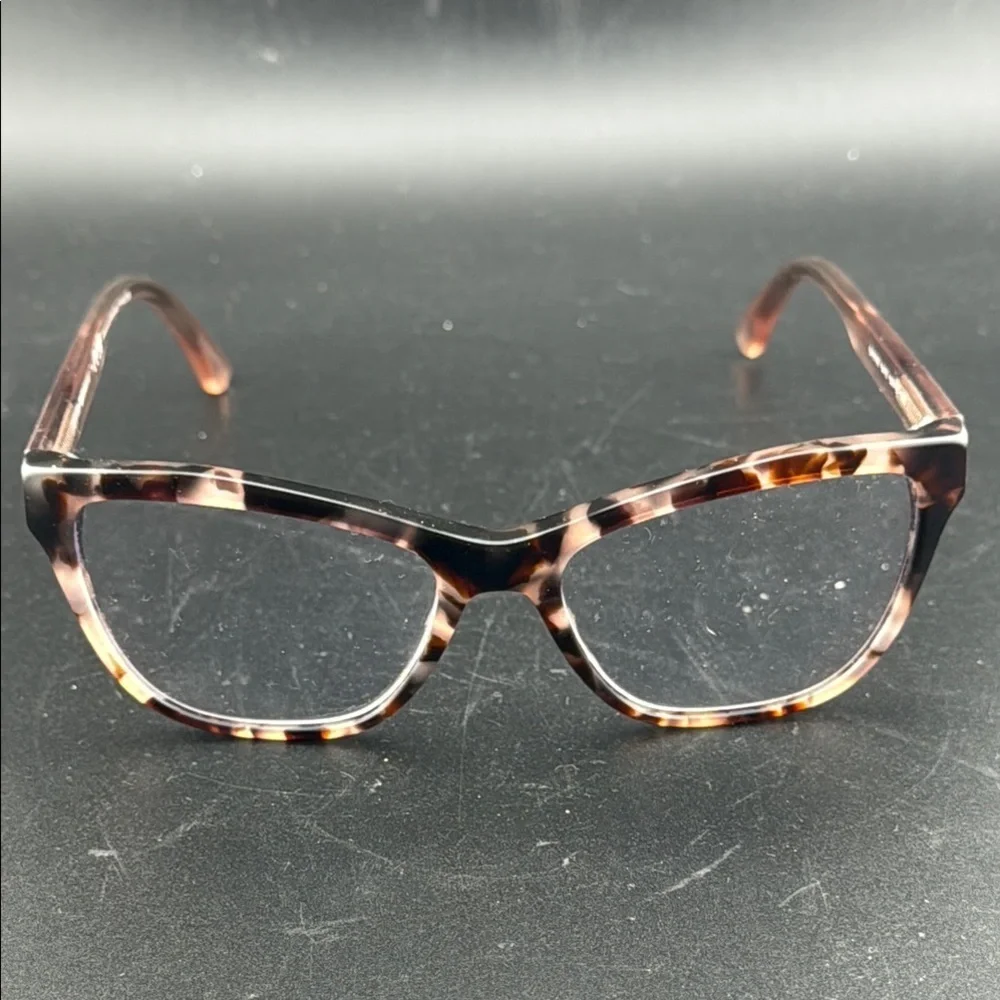 Emporio Armani Brown Cat-Eye Glasses